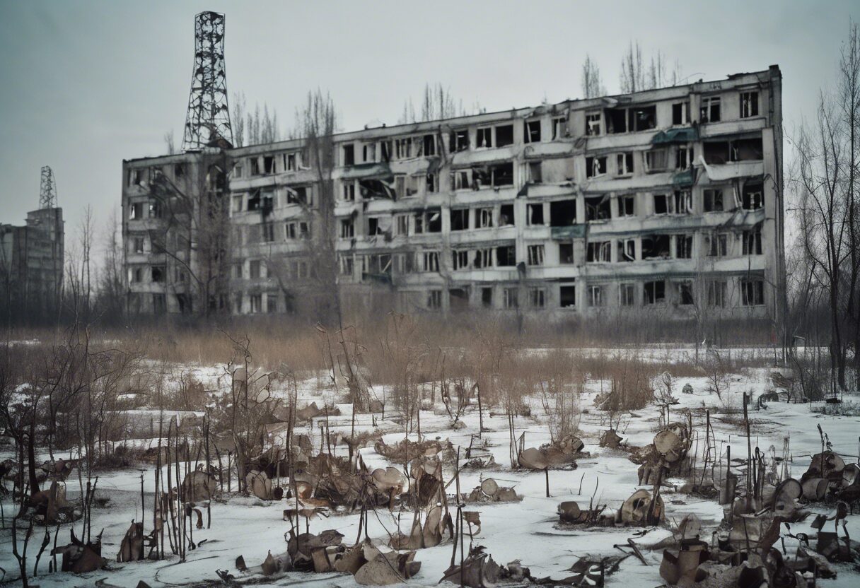  "El silencio atómico: La desolación de Chernobyl"

