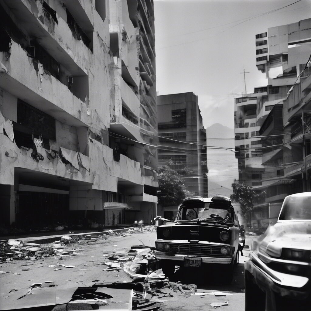  "Entre Sombras Futuristas: La Danza Politizada de Caracas"

