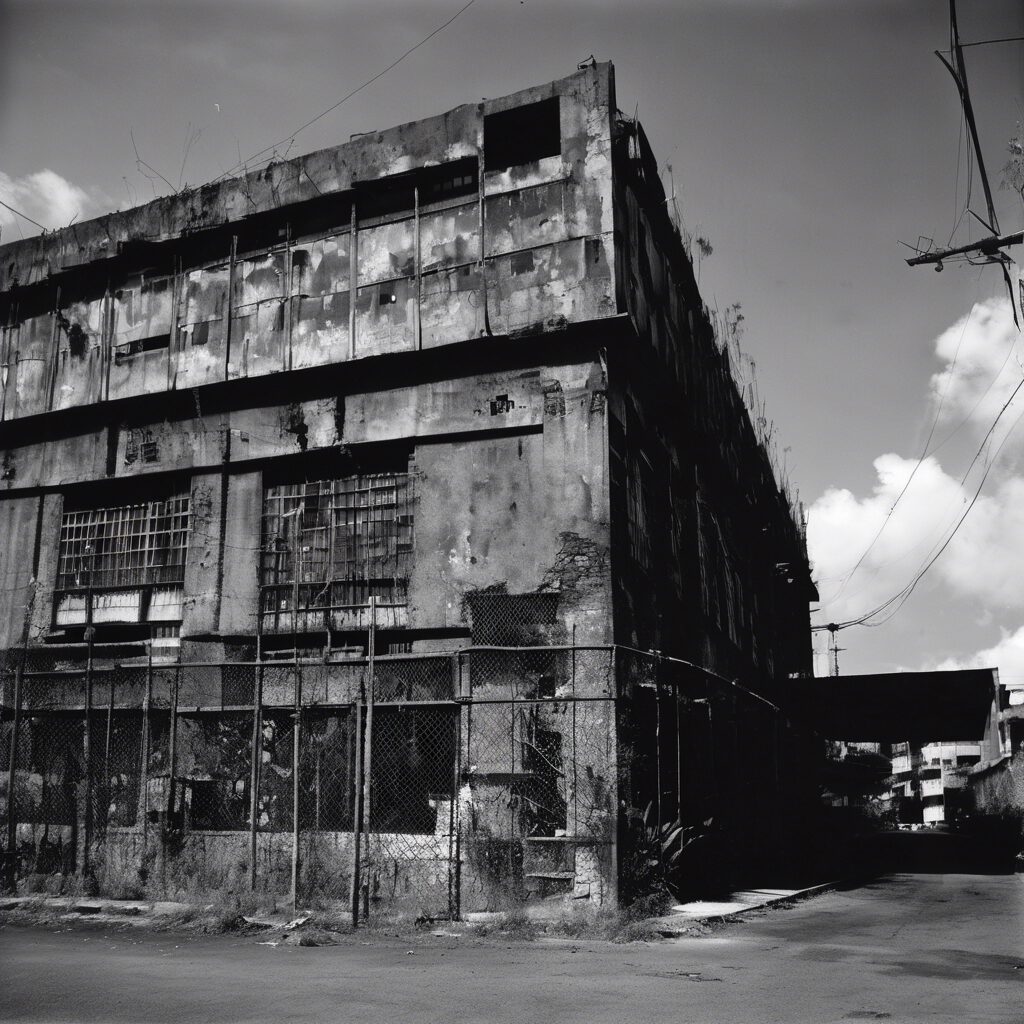  "Resiliencia a través de la lente de Vidrio: Un Futuro en Blanco y Negro"

