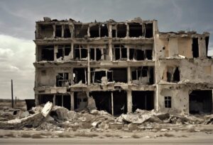  
"Desolación: El Paisaje Después de la Guerra".

