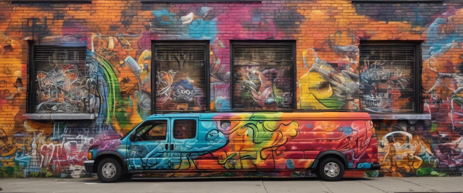  "Van: Rebelión y libertad plasmada en mural urbano"

