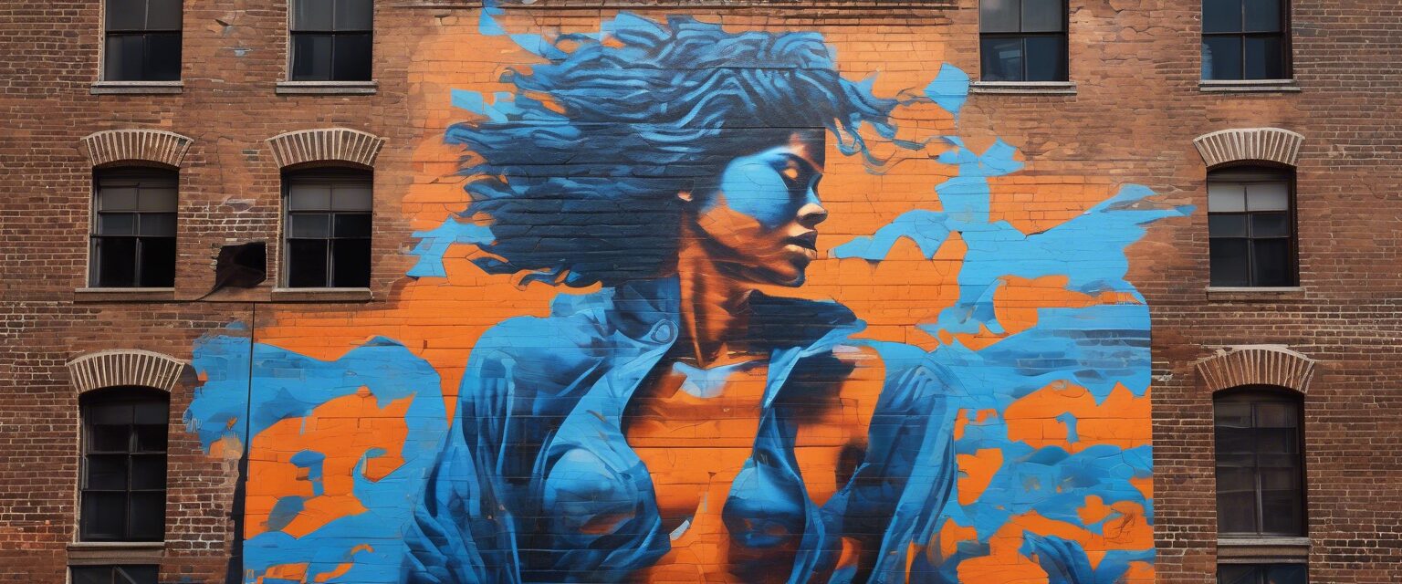  "Alas de Libertad: Un Mural Urbano"

