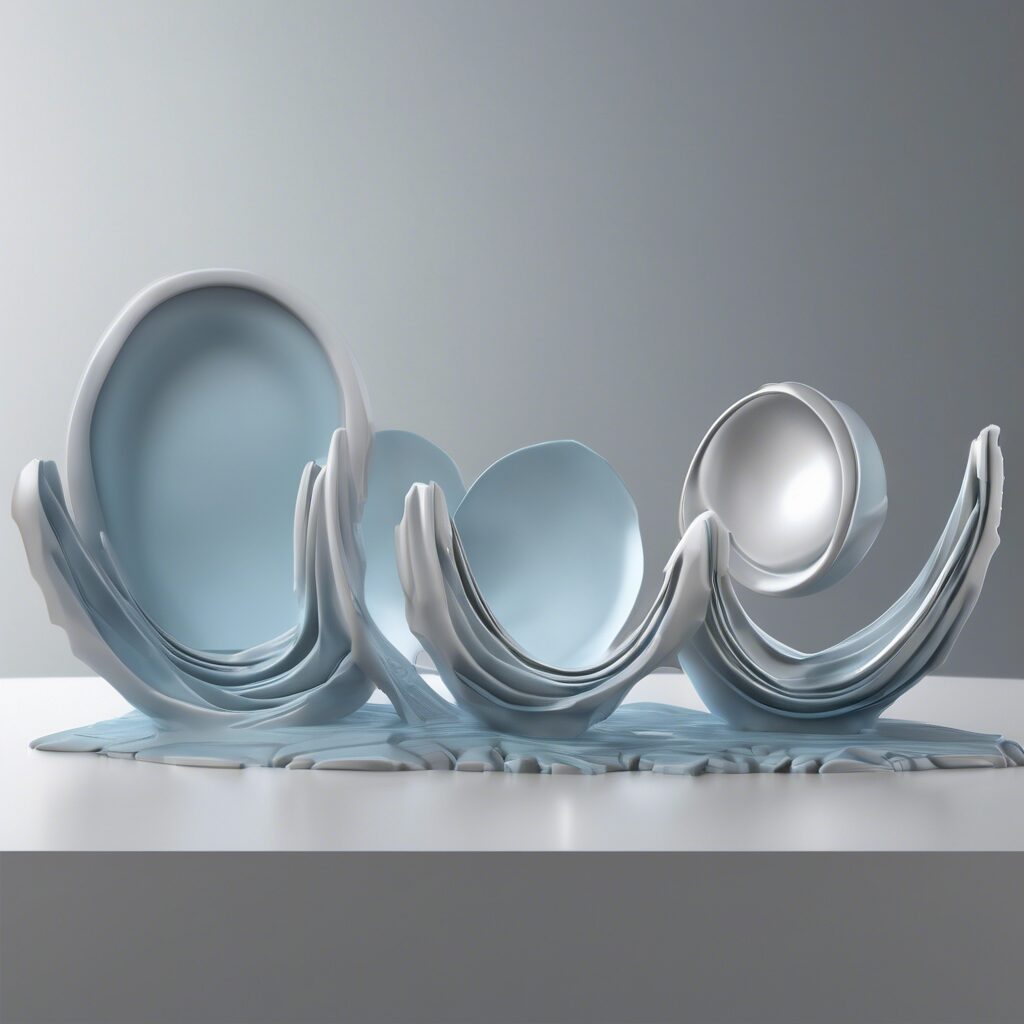 

"Matutina cotidianidad en formas y colores fríos"

