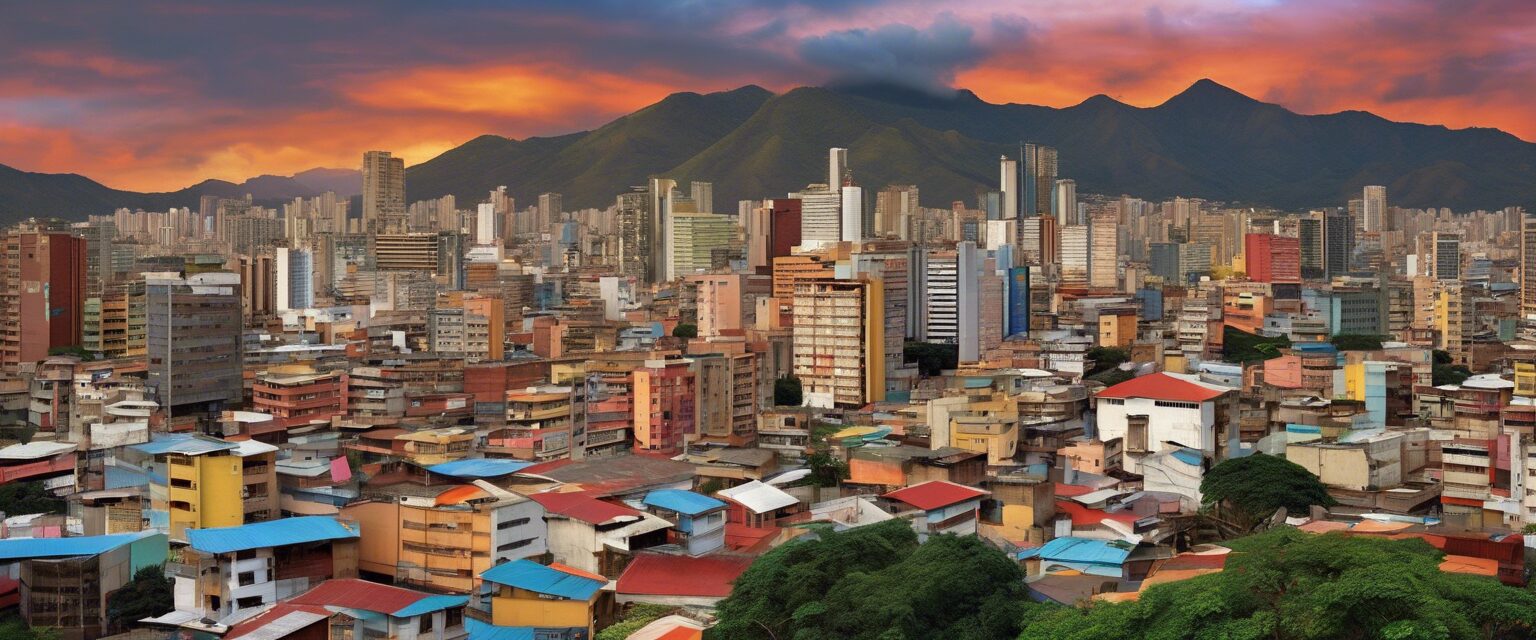  "Resiliencia a Contraluz: Un Retrato de Caracas"

