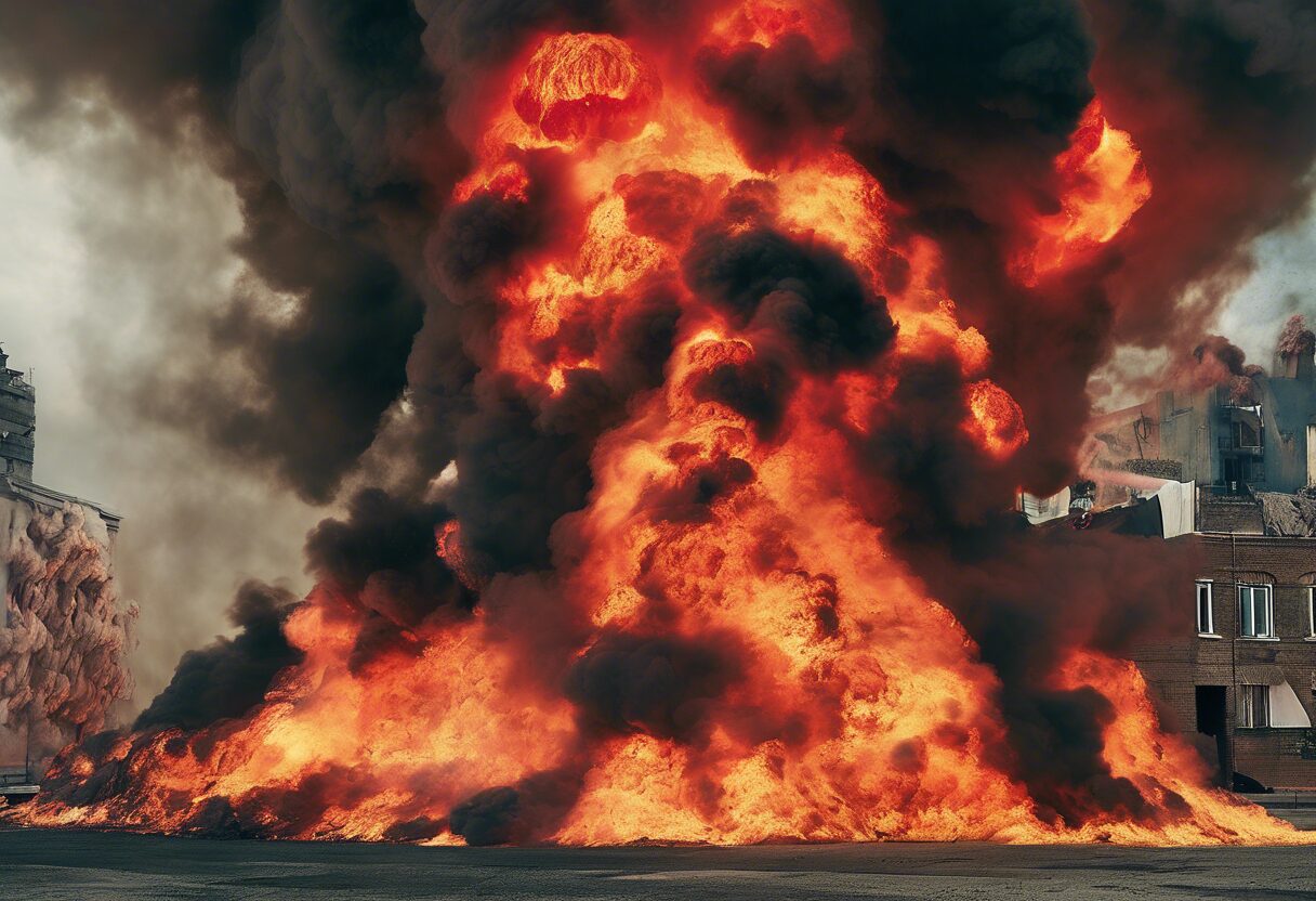  "Ballet de la Destrucción: Danza de Grandes Explosiones"

