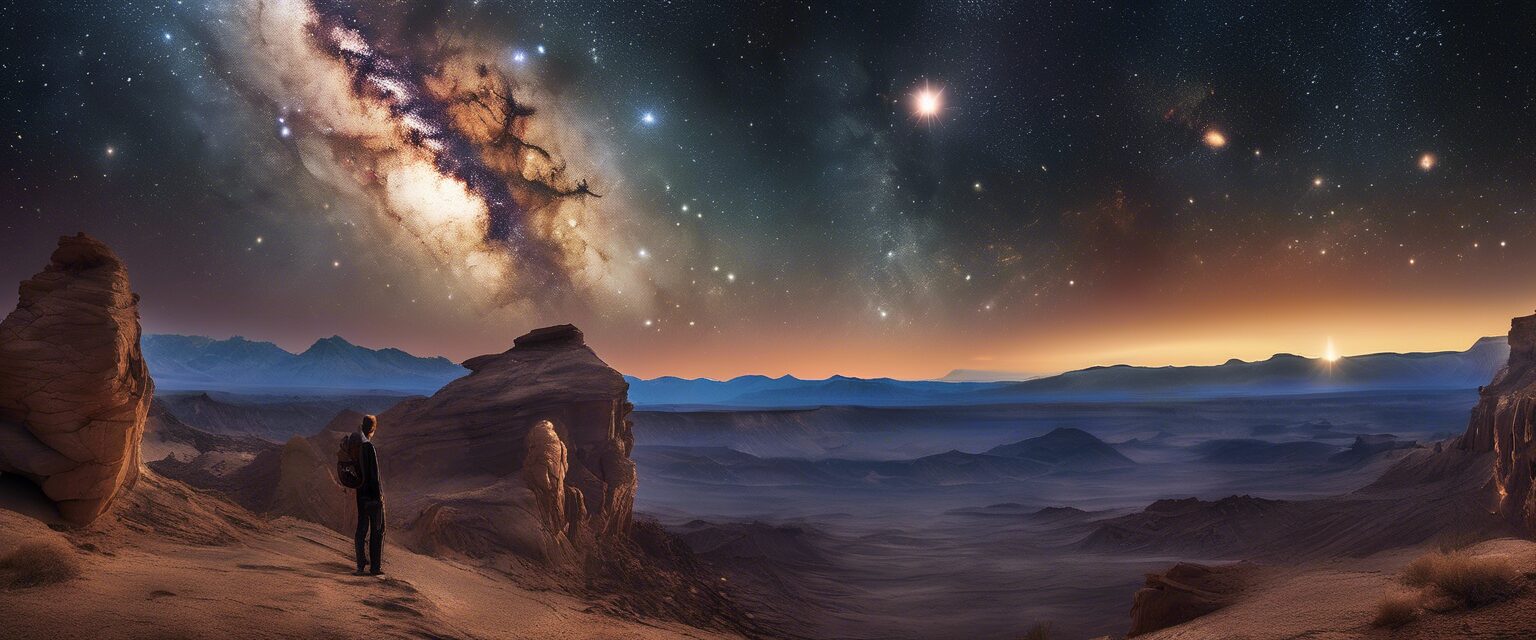  "Soledad Estelar: Desde el Desierto a la Galaxia"

