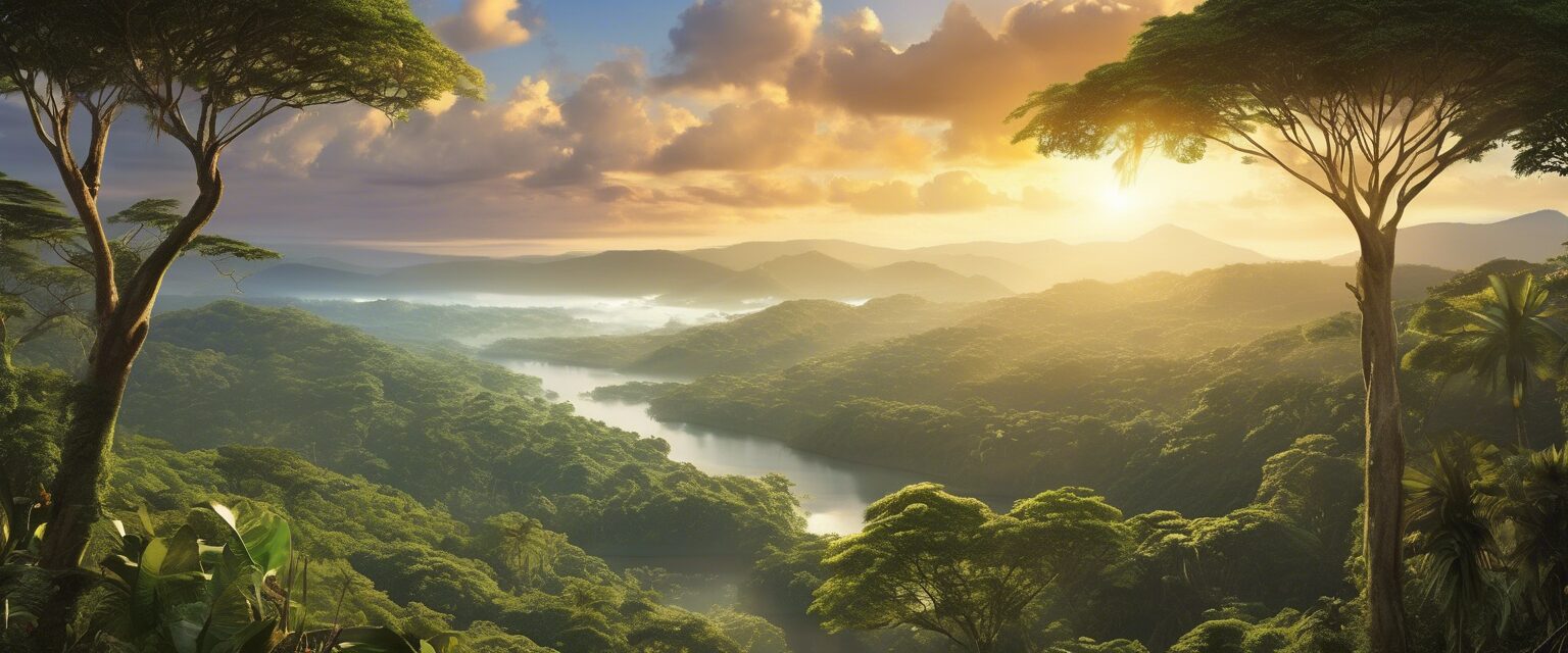 
"Amanecer en la Tierra de Gracia: Un retrato de Venezuela"

