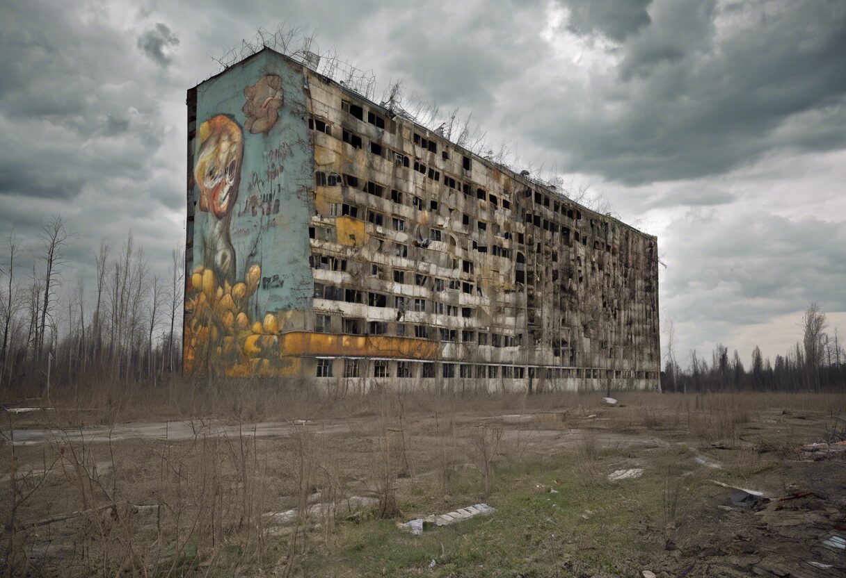  "Resiliencia bajo el cielo frío: La realidad de Chernobyl"

