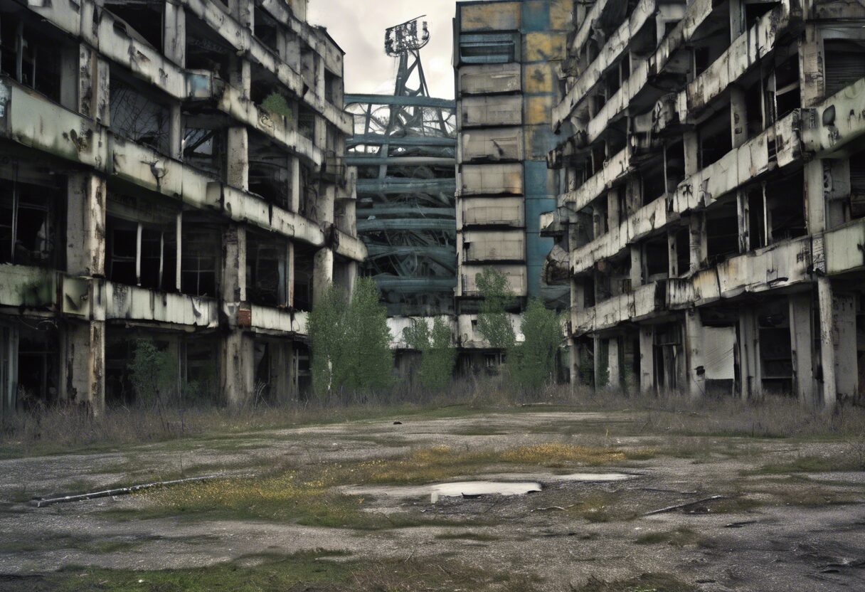 "Escalofrío Post-Humano: Chernobyl del Futuro"

