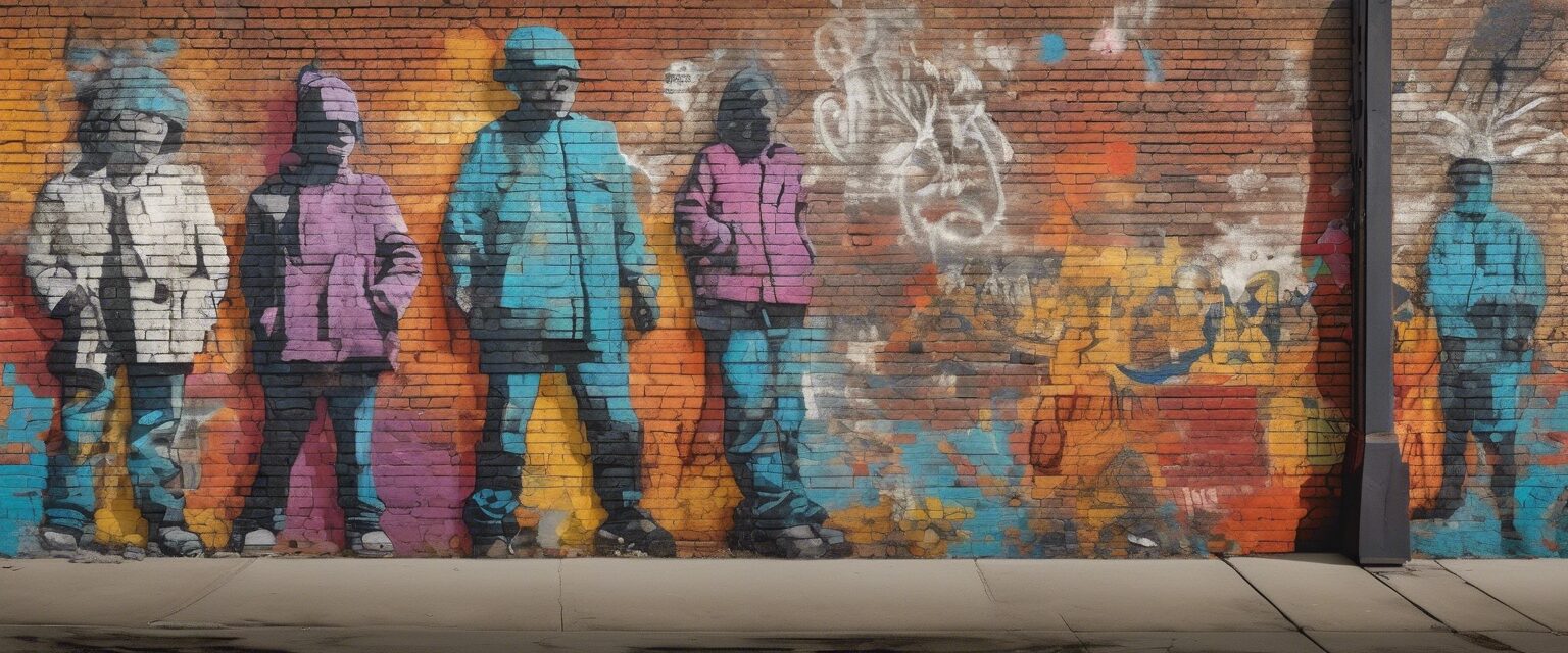  "Luces de Libertad: Un Mural de Esperanza y Unidad"

