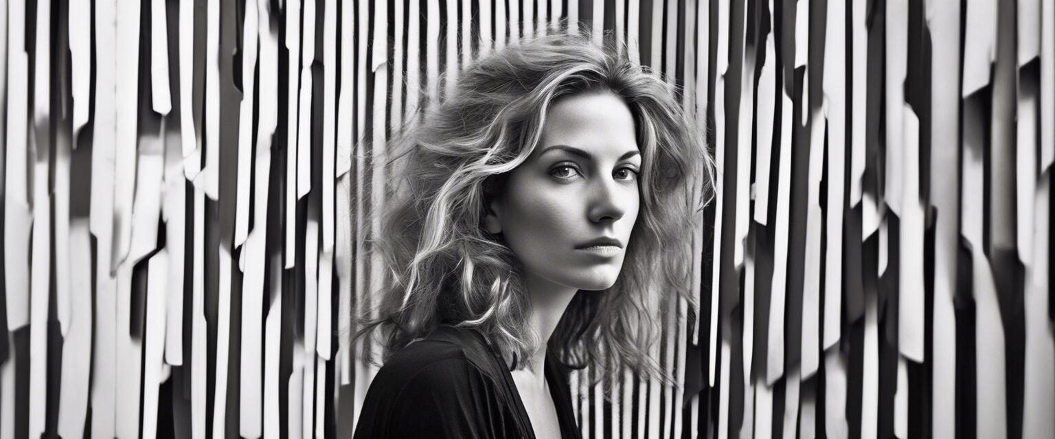  
"Artista en su Estudio: Un Retrato en Hierro y Mármol"

