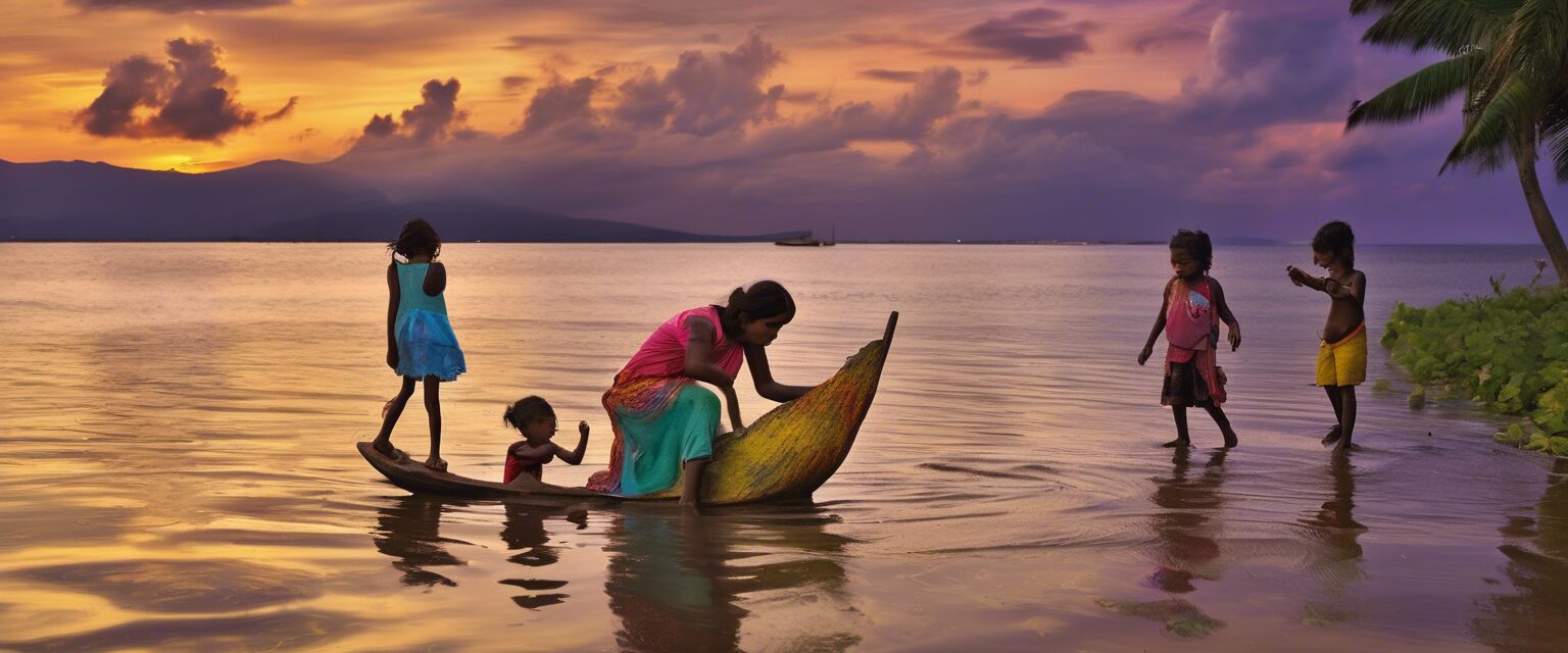  Atardecer Gracioso: Infancia en la Orilla del Maracaibo

