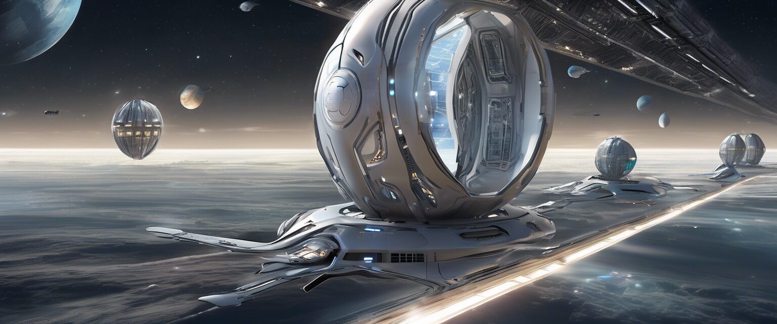  Estación Cósmica: Encuentro de Futuro y Presente Interplanetario

