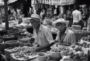  "Retrato de un Mercado del Siglo XIX en Venezuela"

