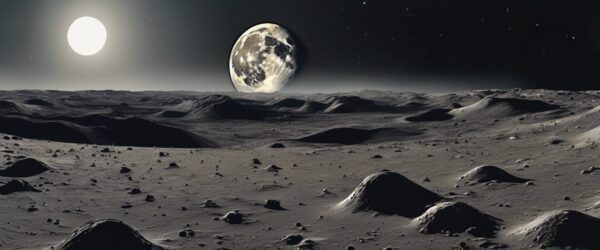 Soledad Cósmica: Un Encuentro Lunar