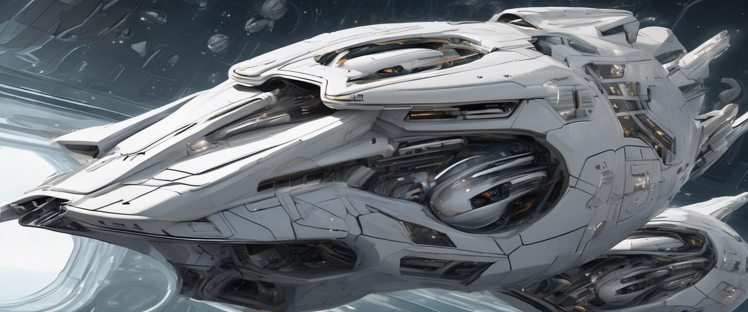  "Vanguardia estelar: Futurismo y funcionalidad en el espacio"

