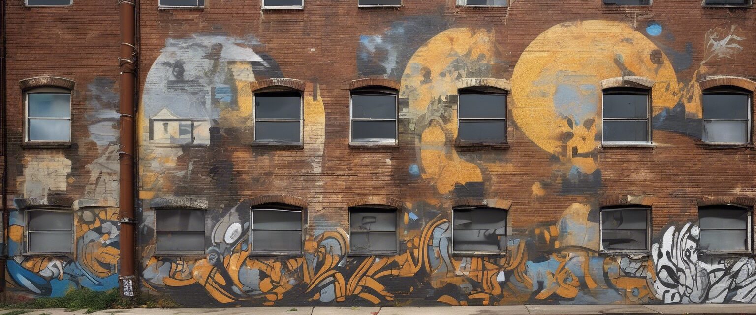  "Sobre la Vida: un mural de realismo urbano por Van"

