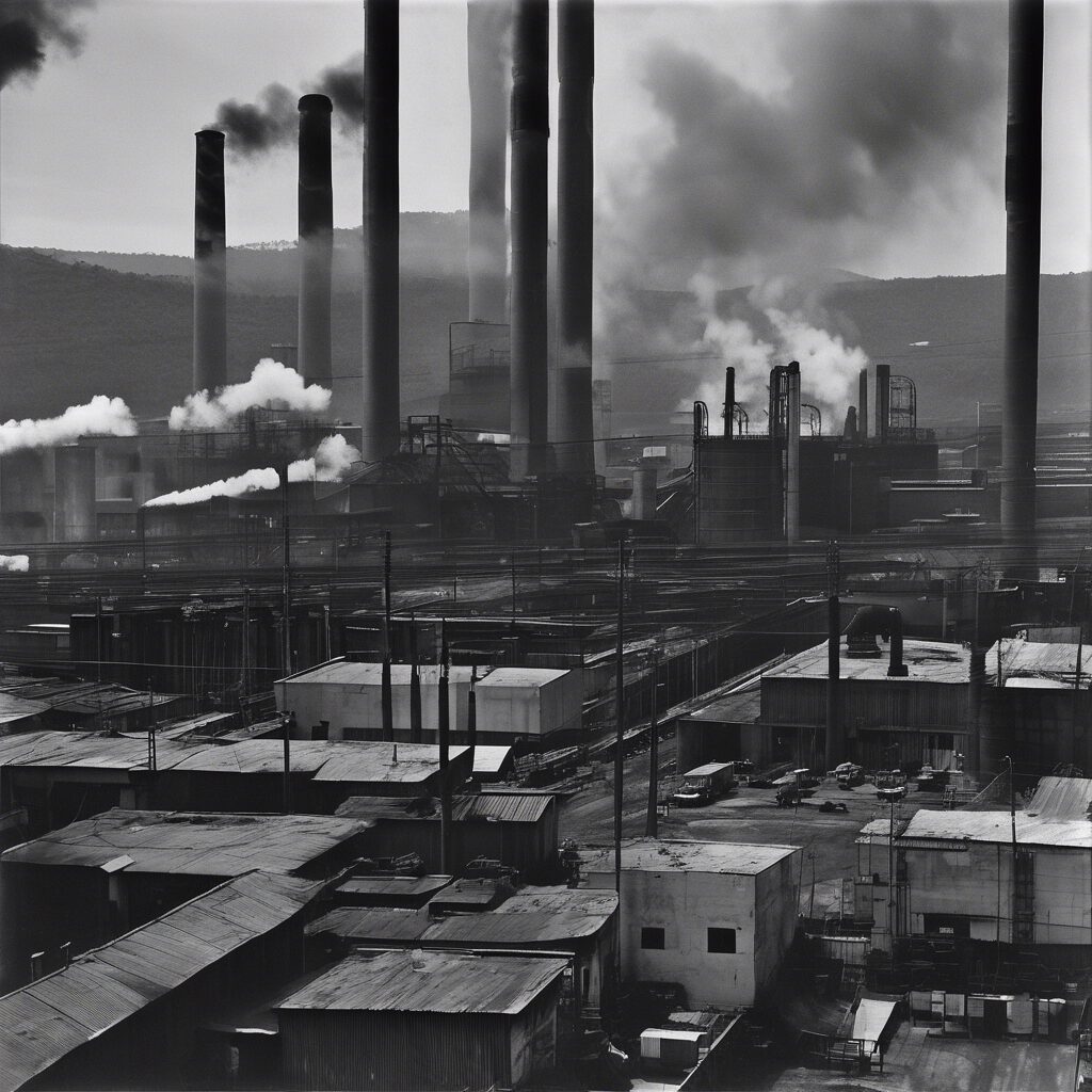  "Amanecer Postindustrial: Registros de un Futuro en Vidrio"

