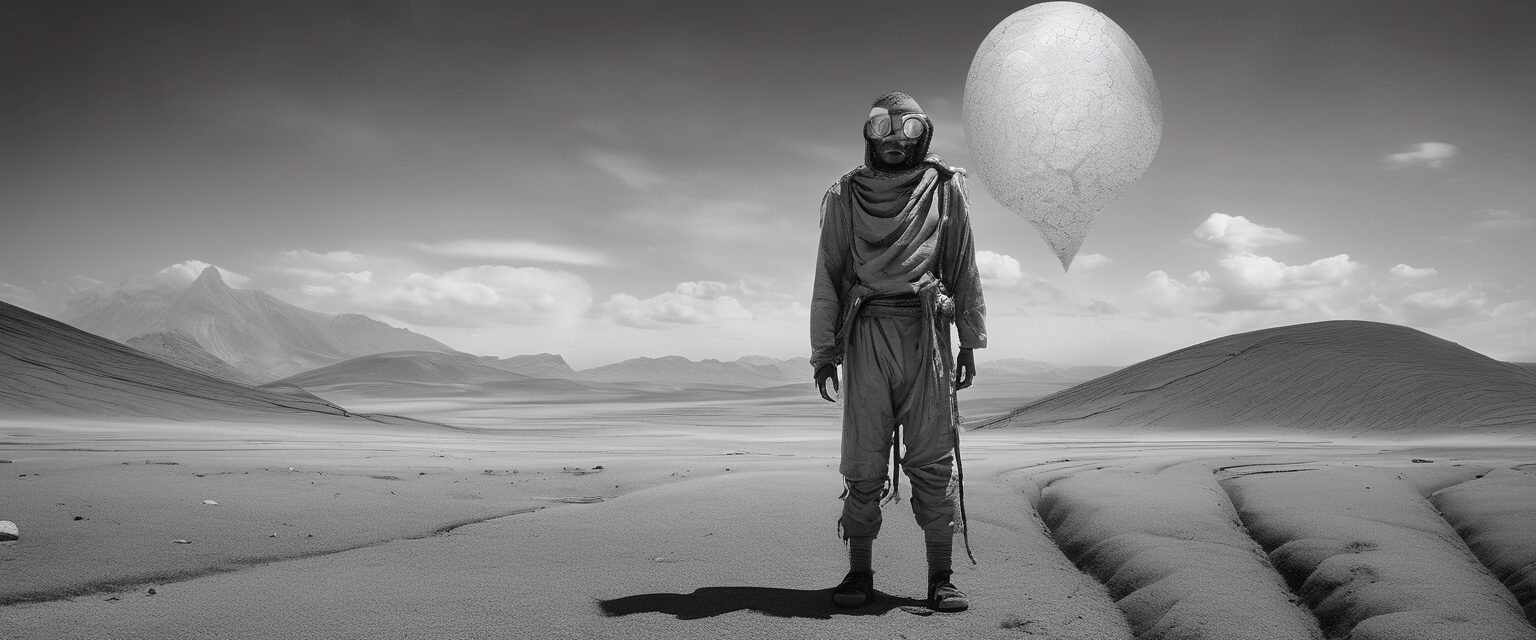  'Terrícola: Un Retrato Monocromo'. 

