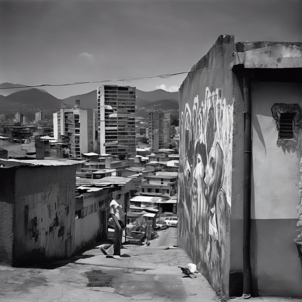  "Sombra de Poder en Caracas: Juego de Contrastes". 

