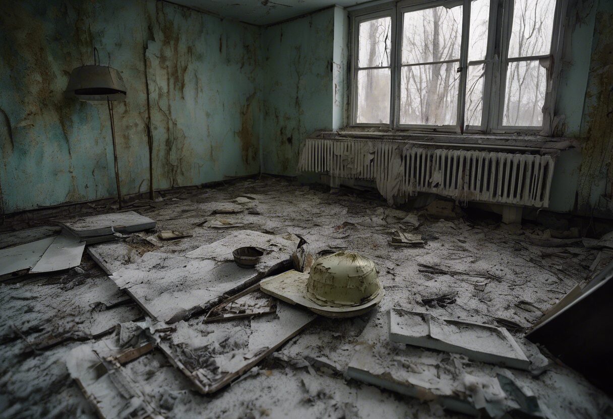  Sombras de Chernobyl: Relato de Silencios Helados 

