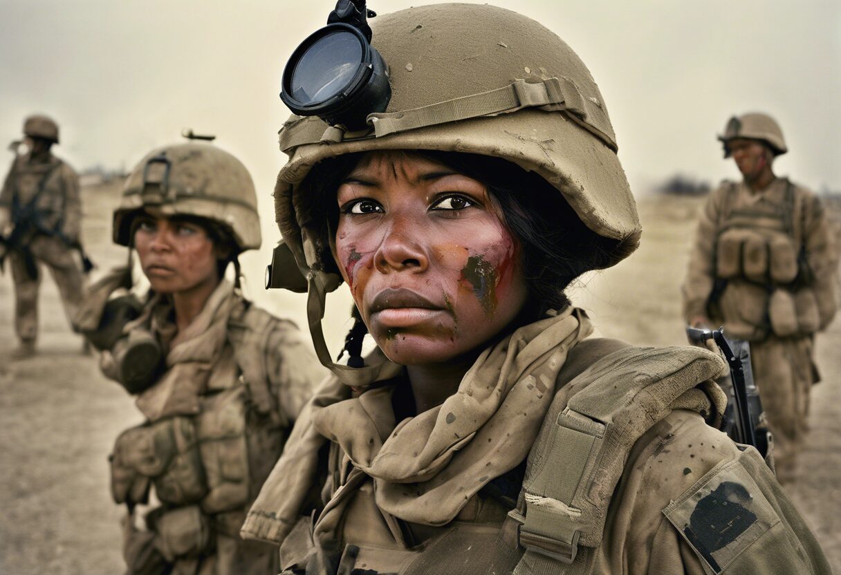  Mujeres en Resistencia: El Contraste de la Guerra

