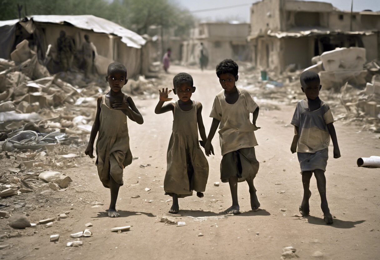  Silenciosa Resiliencia: Niños en Zonas de Conflicto

