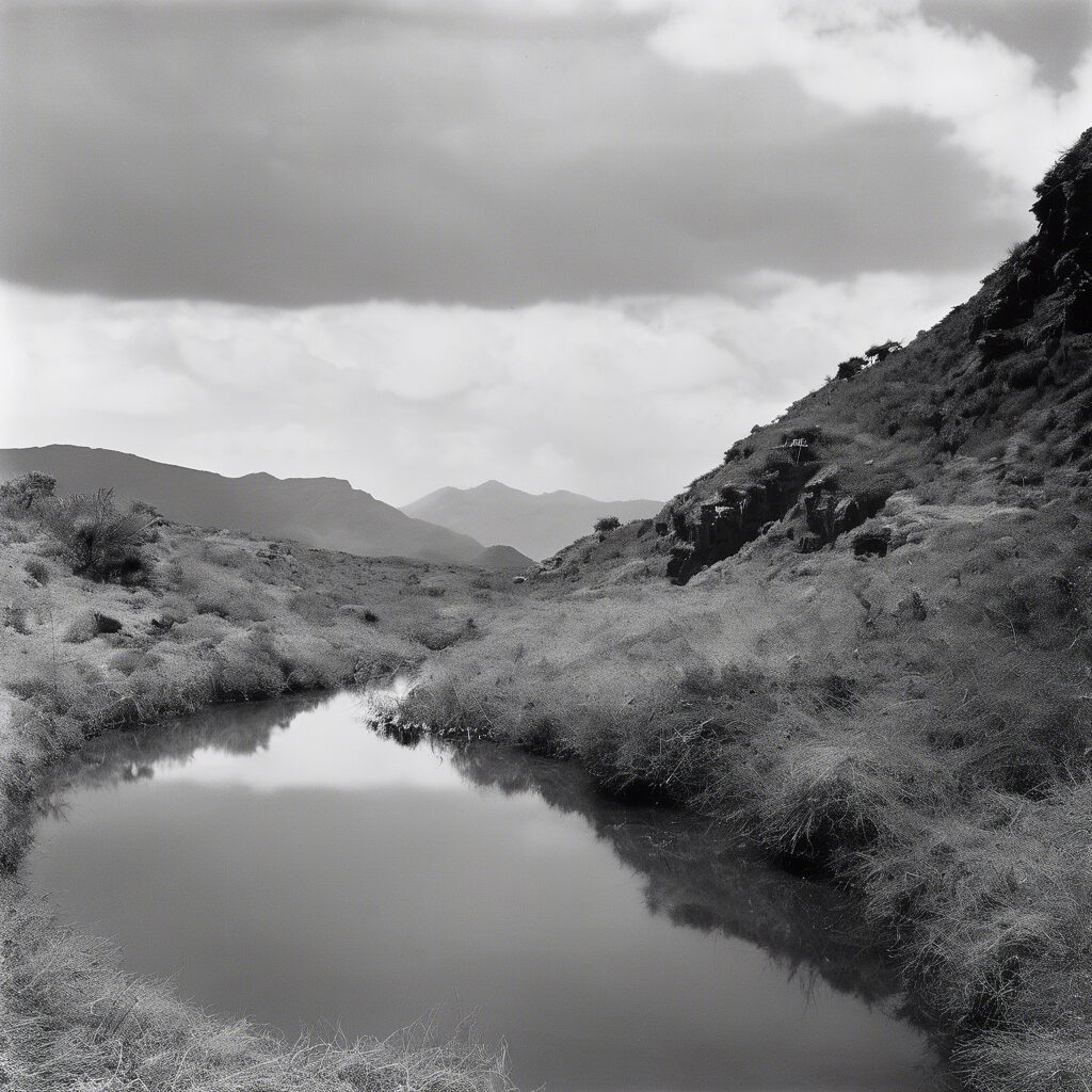  "Sueños Blanco y Negro de un Mañana Analógico".

