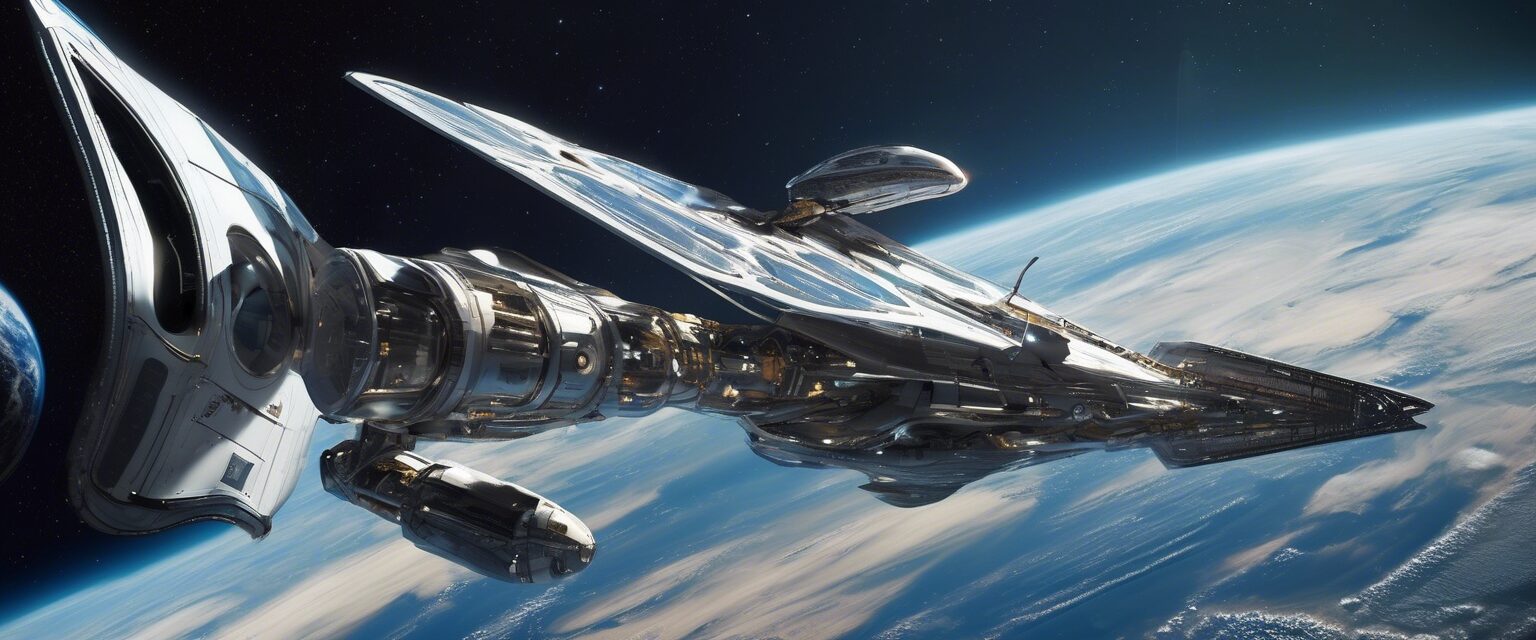  "Armadura Celestial: Un vistazo al Futuro Espacial"

