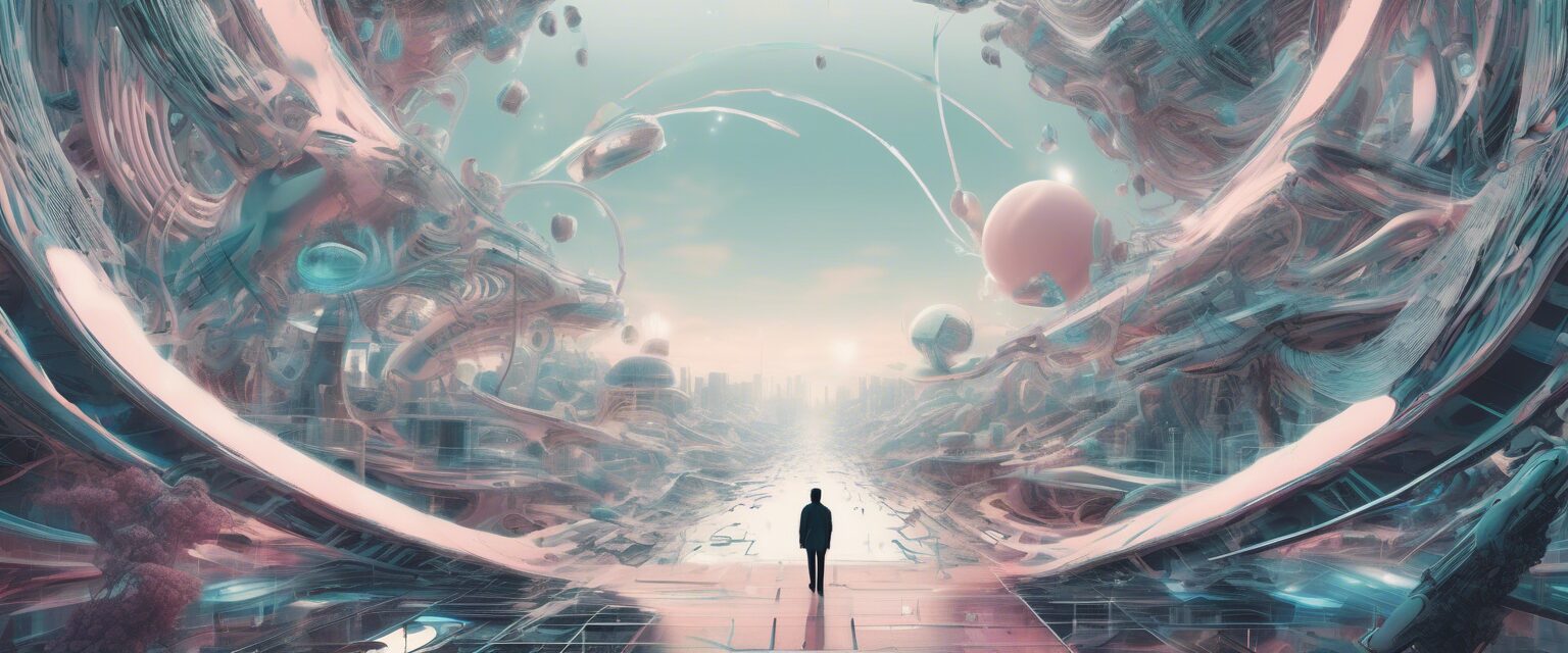  "Cristalización Digital: La Fusión de Realidades en la Era Transhumana"

