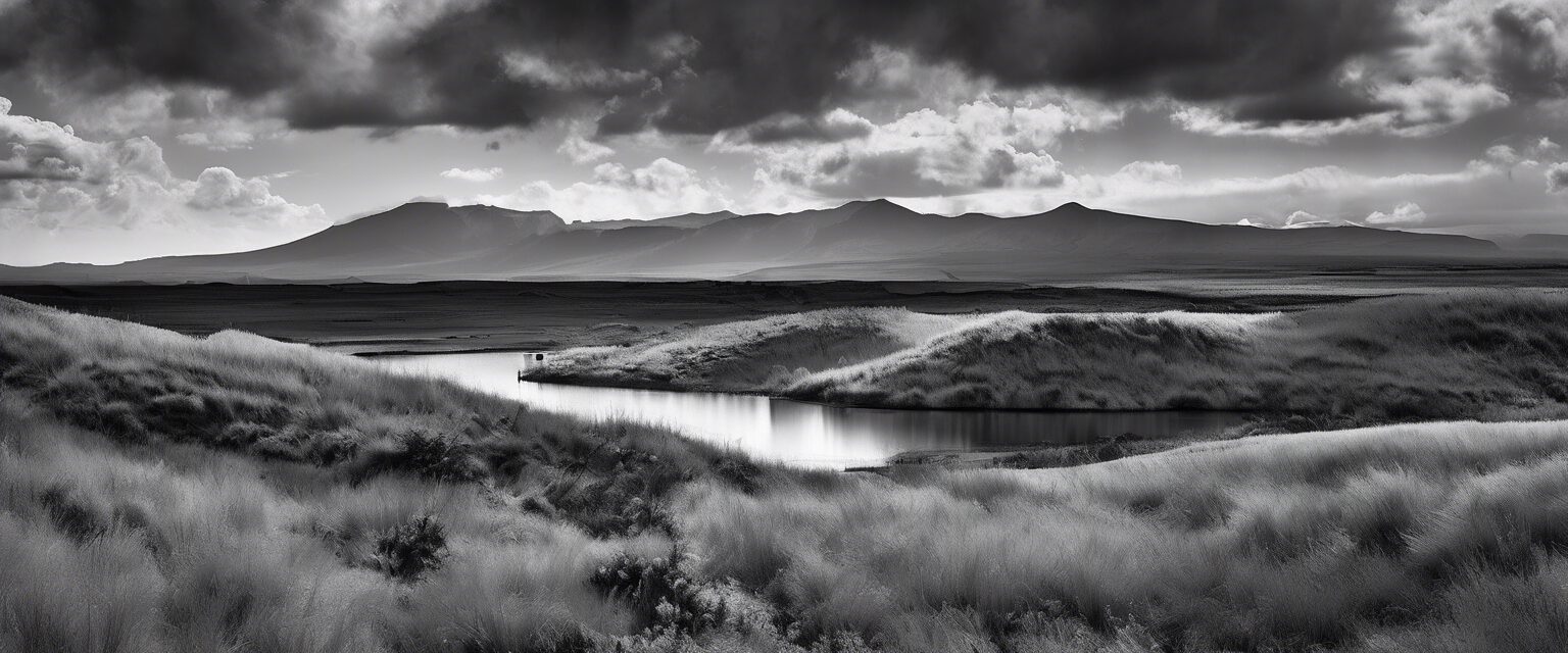  "Yo, Paisaje: Un retrato en blanco y negro"

