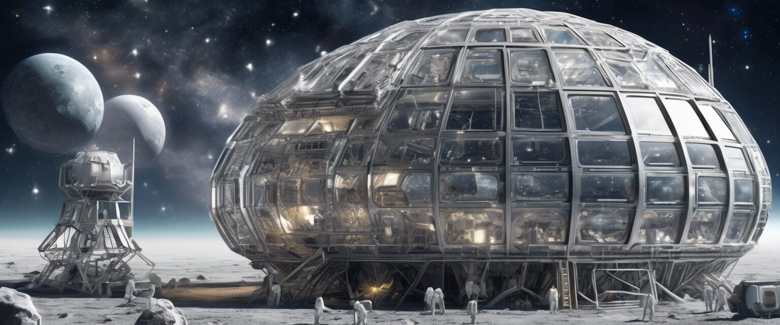  Reflejo de Esperanza: La Base Lunar

