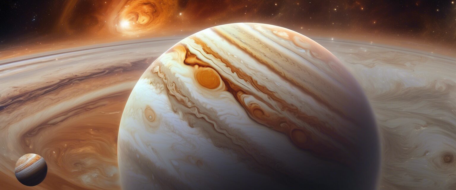  Majestuosidad Cósmica: Retrato de Júpiter.

