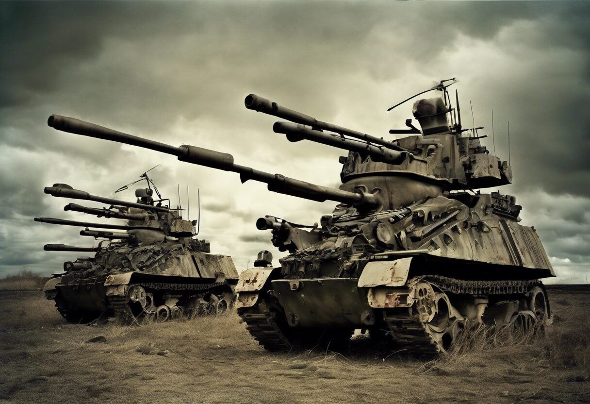  Contraste Bélico: Belleza Metálica en Tiempos de Guerra

