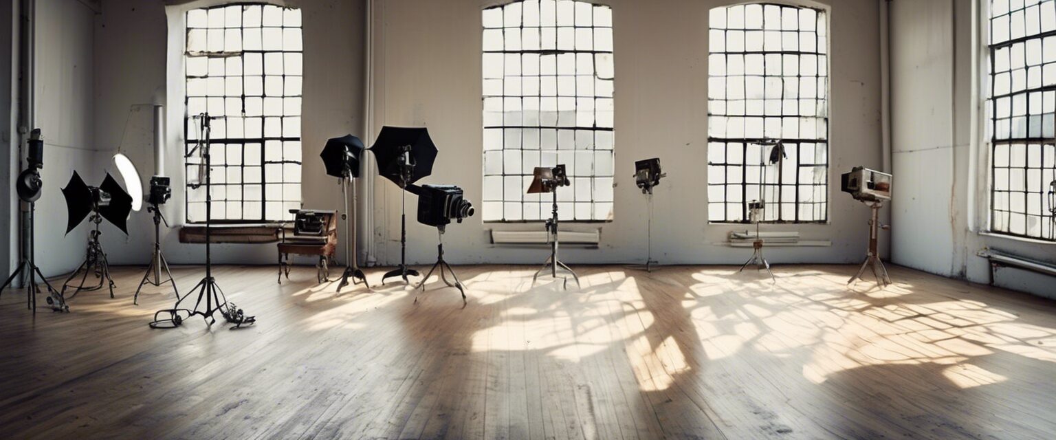  Retrato al Atardecer en el Estudio

