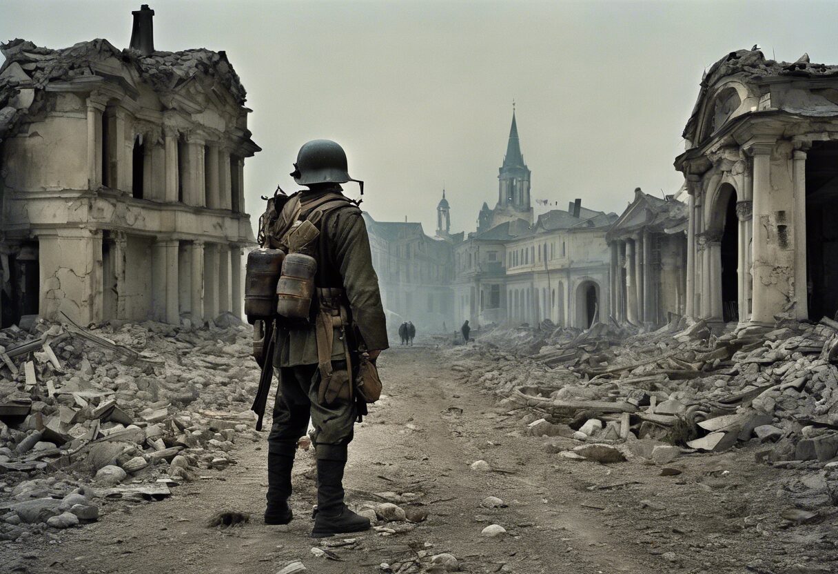  Ruinas y Resistencia: Un Retrato de la Guerra en Europa del Este

