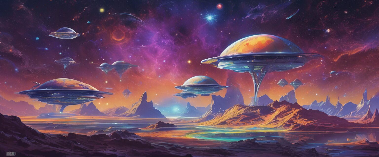  

"Caravana Cósmica: Las Naves Espaciales del Futuro"

