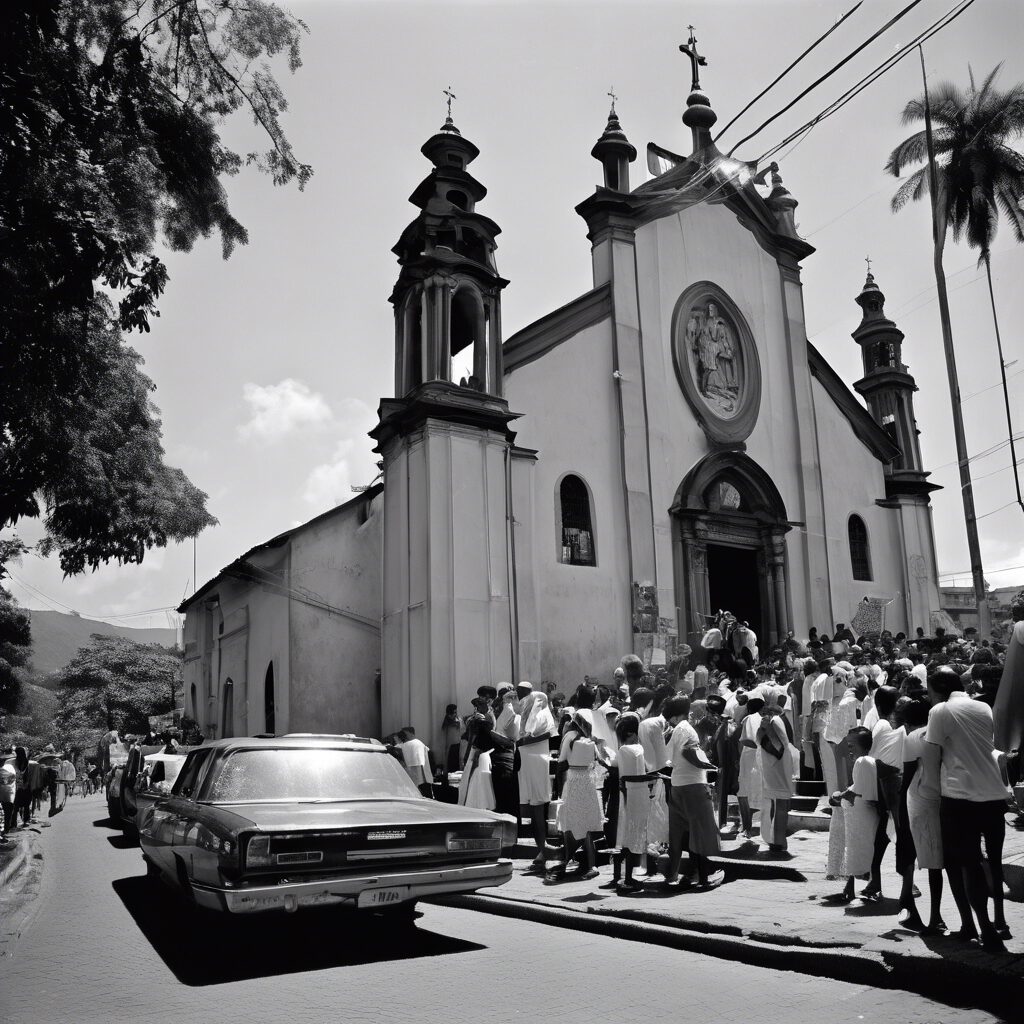  "Fe y Futurismo: Un Retrato Analógico de la Semana Santa en Caracas"

