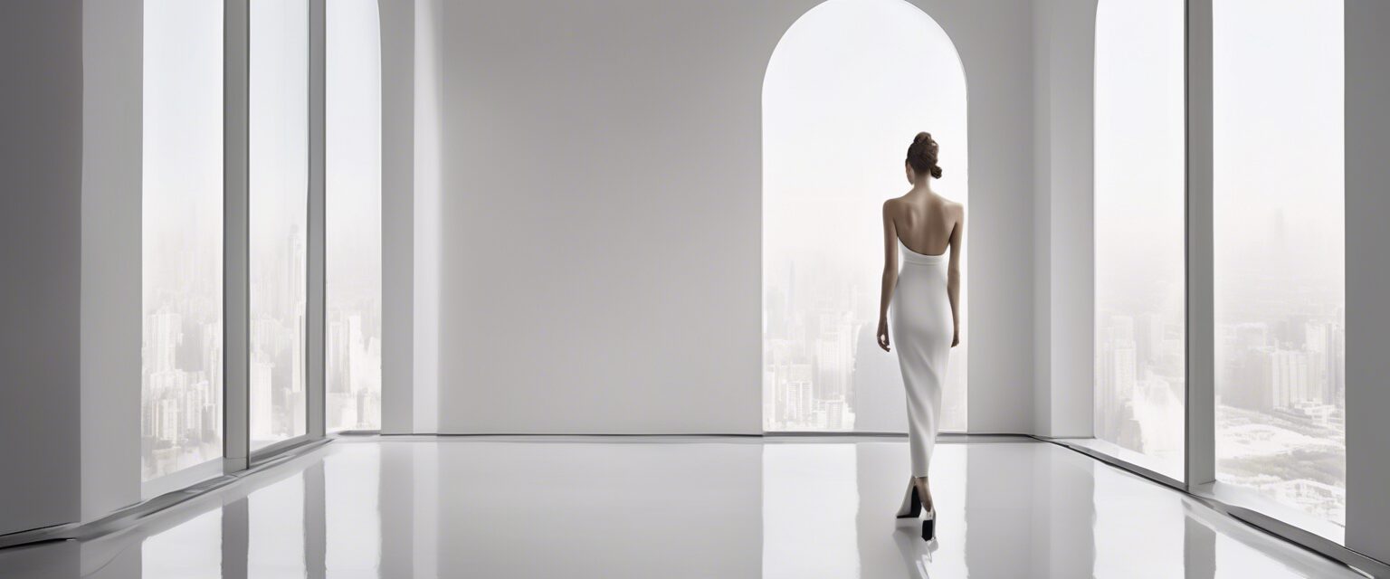  Vanguardia Minimalista: Un Retrato de Moda

