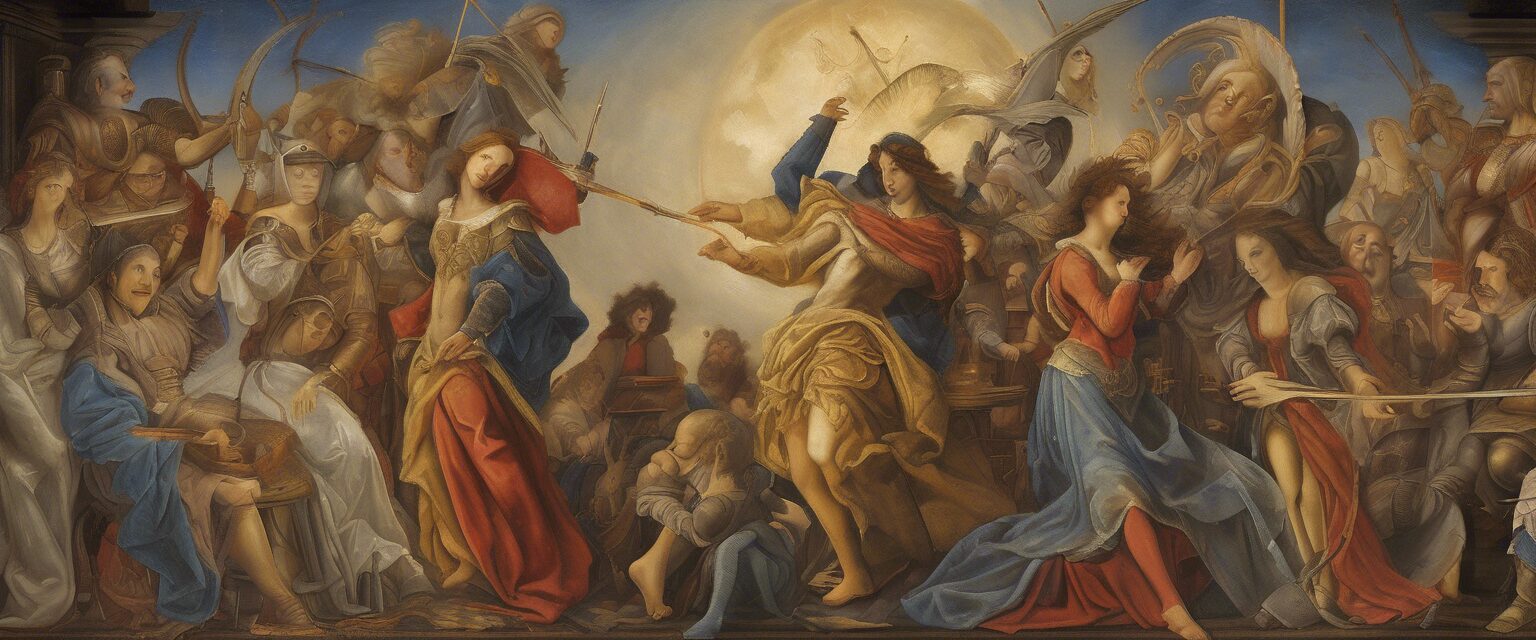  "Deidades Futuristas: Un viaje por la luz de los siglos"

