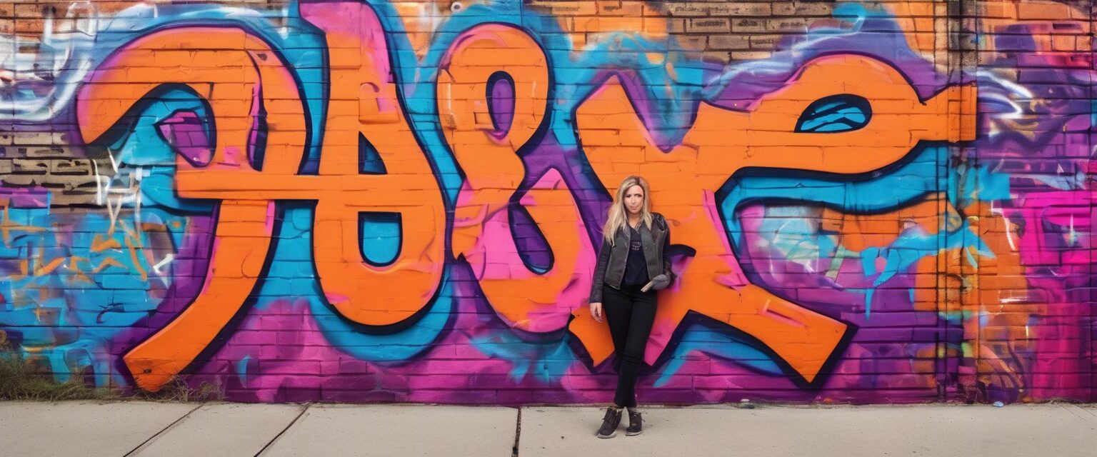  "Soy Van: Un mural psicodélico de la famosa artista urbana"

