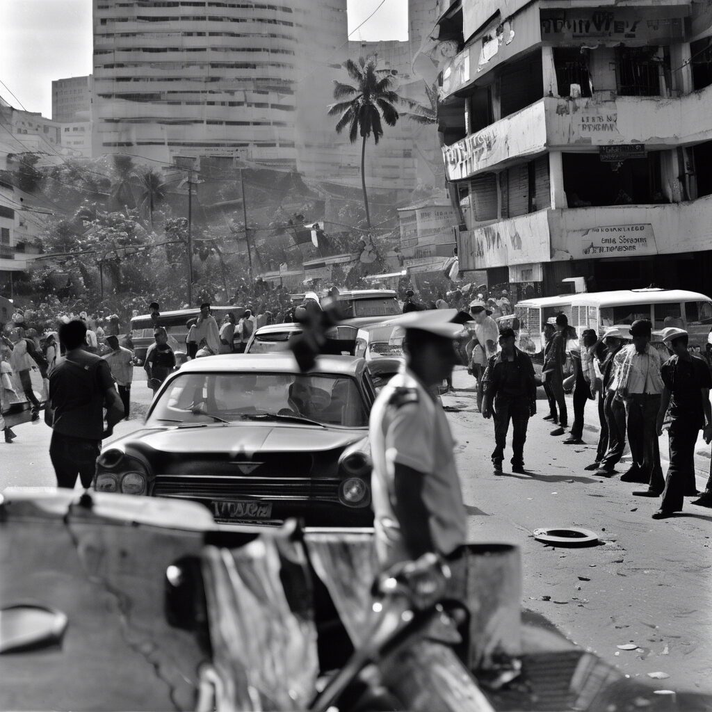  "Sinergia de Paradojas: Fotoperiodismo y Política en la Caracas del Futuro"

