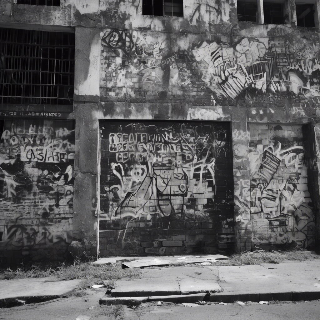 
"Contraste Atemporal: Venezuela Industrial Futurista"

