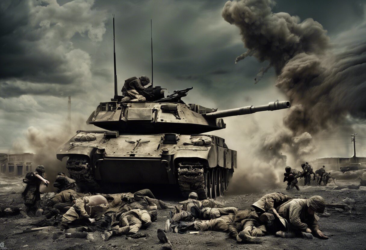  Devastación y Resistencia: Un Retrato de la Guerra Contemporánea

