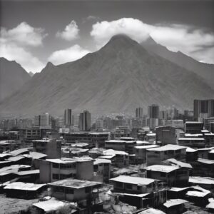  "Futurista Nostalgia: Venezuela en Vidrio y Sombras"

