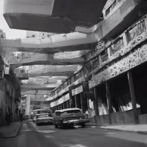  
Coprotagonistas de una Venezuela Futurista: Visiones Analógicas en Blanco y Negro.

