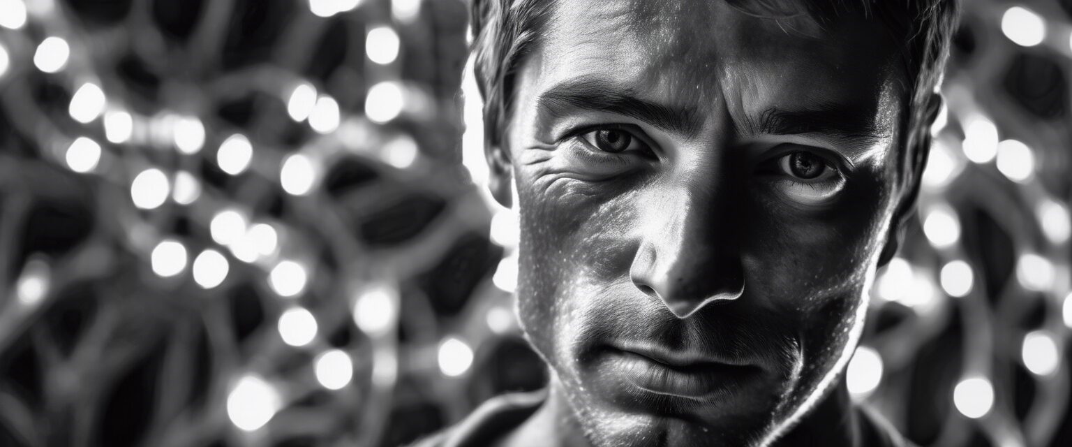  "De Seda y Sombra: Una representación monótona de la Lujuria."

