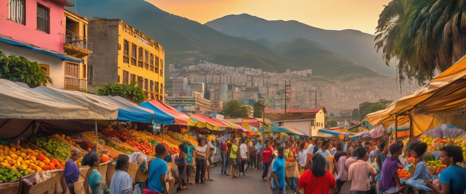  "Amanecer de Esperanza: Caracas bajo la Mirada del Ávila"

