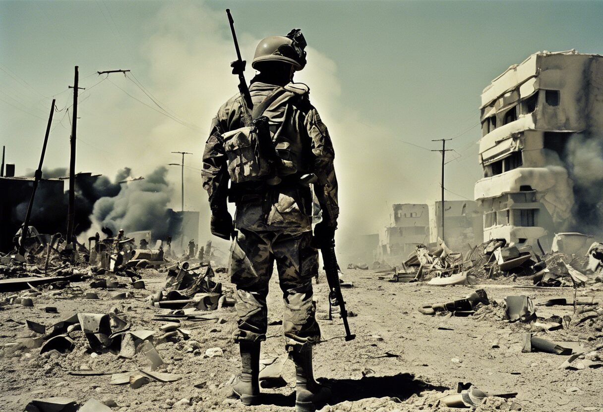  "Los Contrastes de la Tercera Guerra Mundial: Un Llamado Visual a la Paz"

