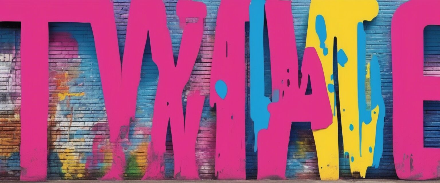 
"Yo Soy VAN: Un Tributo Urbano en Colores Vibrantes"

